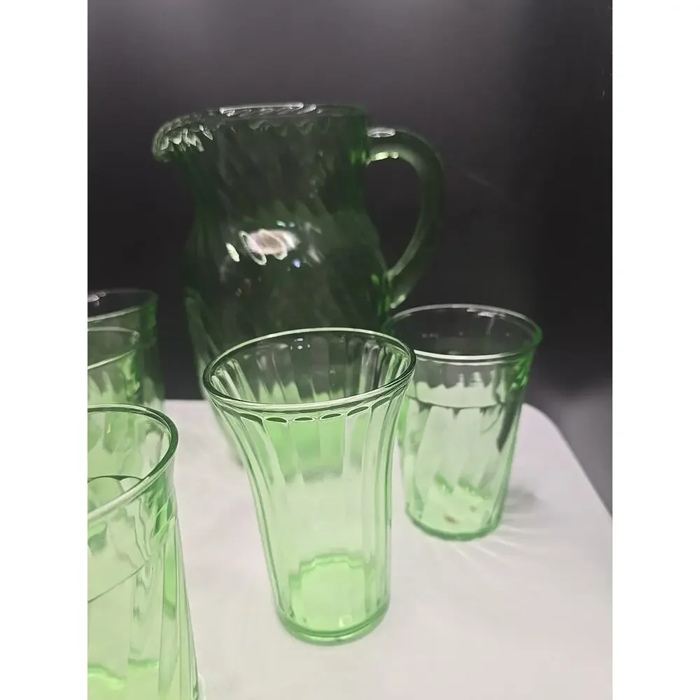 Anchor Hocking depression green